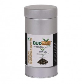 Bud White Darjeeling Silver Needle White Tea  Tin  50 grams